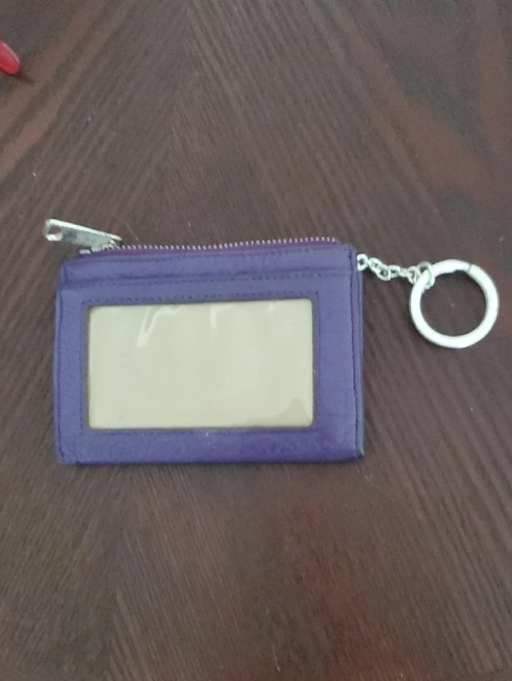 Black Coach Card Case Duo And Ralph Lauren Purple Leather Zip Key Pouch Vintage - Picture 6 of 8